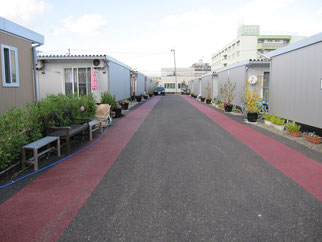 荒井小学校用地仮設住宅④