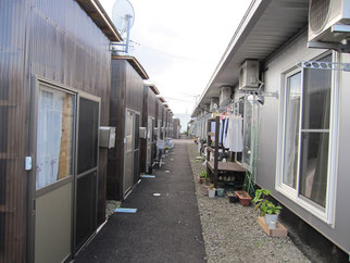 荒井小学校用地仮設住宅②