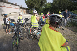 Séjour scolaire d'intégration à vélo hébergements Group'AVélo en Pays de la Loire