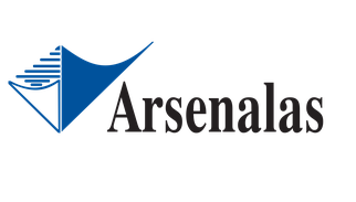 Egzotinio akmens apdirbejas Arsenalas logo