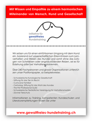 gewaltfreies Hundetraining Initiative