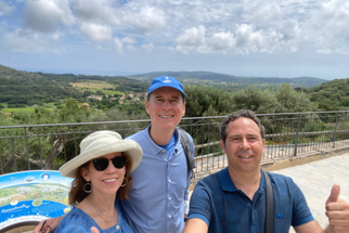 Panoramic view from Ramatuelle