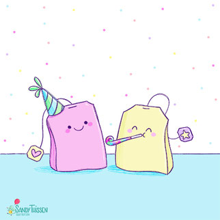 Blog Stiftkästchen Freebie Handy Wallpaper Phone Teebeutel Par-tea Kawaii Illustration Illustratorin Kinderbuch