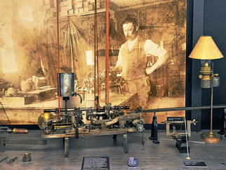 Das Firmenmuseum der Laubscher Präzision AG in Täuffelen.