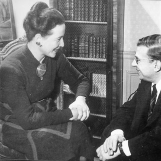 Simone de Beauvoir, Jean-Paul Sartre