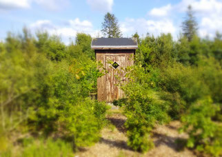 Shelter bei Christianshøj, das hier ist nur das Klohäuschen