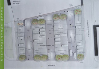 Entwurf "Hellriegelparkplatz" Büro Grünplan