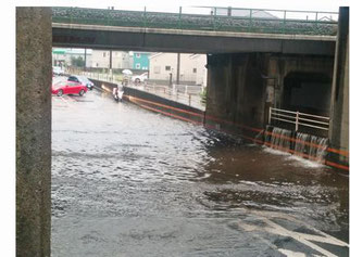 ８月台風災害