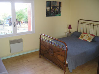 Gîte de la Bénèche Chambre coté jardin