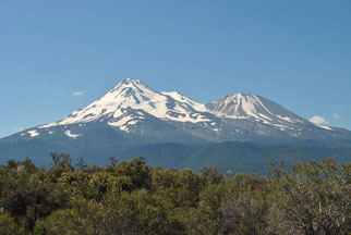 Vulkankegel der Cascade Mountains bei der mietwagenreise usa nordwesten