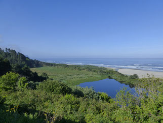 Dünenlandschaft bei der Mietwagenreise Oregon und Washington
