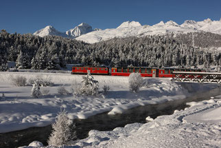 Bernina - Express von Tirano nach St. Moritz