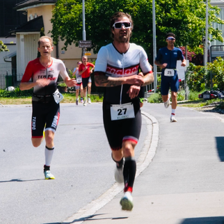 Patrick Gangl holt sich erneut den Duathlon Landesmeistertitel (Foto: T. Bader)