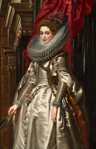 Marchesa Brigida Spinola Doria, Peter Paul Rubens, 1606, via Wikimedia Commons.