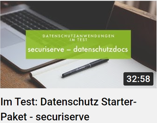 Cover-Bild Datenschutzanwendungen im Test, securiserve - datenschutzdocx