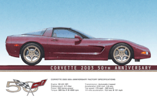 Corvette 50e Anniversaire 2003