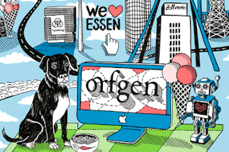 Orfgen marketing; illustration Ruhrpott