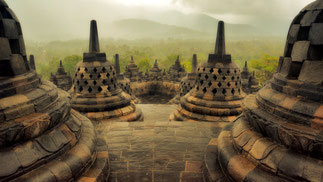 Borobudur in Java