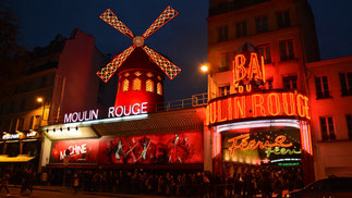 Moulin Rouge in Paris 