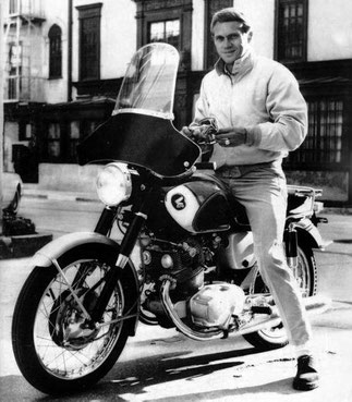 Steve McQueen su Honda