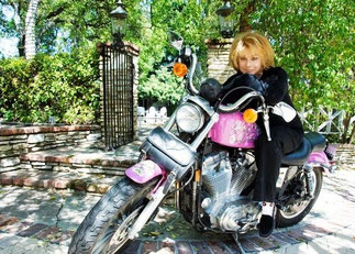 Ann Margret su Harley-Davidson