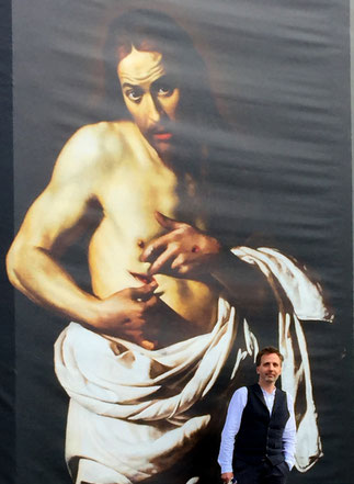 Coincidentally the exhibition 'Beyond Caravaggio' was on at the RSA in Edinburgh during this project. A reminder of the real masters.