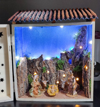Presepe con tetto 2023