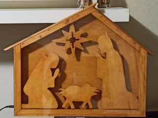 Presepe sagoma capanna (Giovanna) 2021