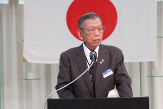 会員継続20年表彰受賞者代表挨拶 十河正信