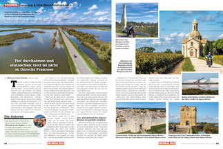 Abgehoben zw. Étang du Charnier u. Étang du Crey / Bienvenue: Weingut Lou Mas Lou / Mittendrin: Kapelle Montcalm bei Vauvert / Weißes Gold: Salzberge bei Aigues-Mortes / Uneinnehmbar: Festungsstadt Aigues-Mortes / Vorposten: Tour Carbonnière