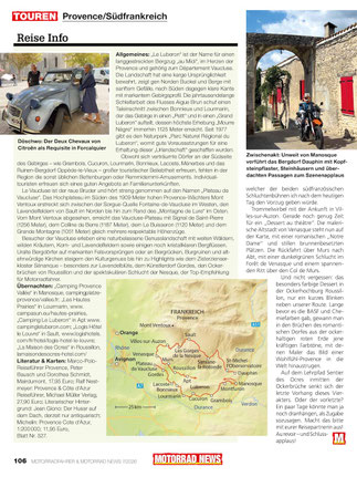 2CV von Citroën in Forcalquier (die »Ente«) / Malerische Bergdorf Dauphin unweit von Manosque