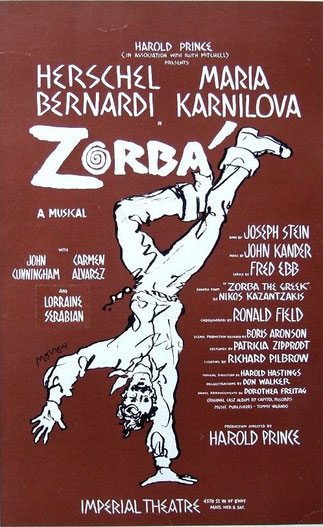 Zorba Musical imperial theatre