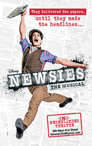 Newsies Musical Disney Jeremy Jordan 