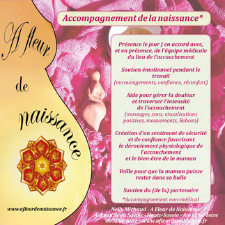 Accompagnement de la naissance - présence à l'accouchement - A Fleur de Naissance - Doula