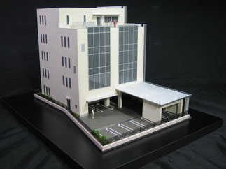 1/100社屋模型 - 建築模型の館