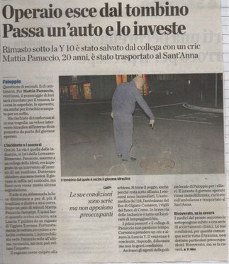 La Provincia di Como - 13/12/2013