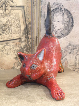 LE CHAT ROUGE , RAKU