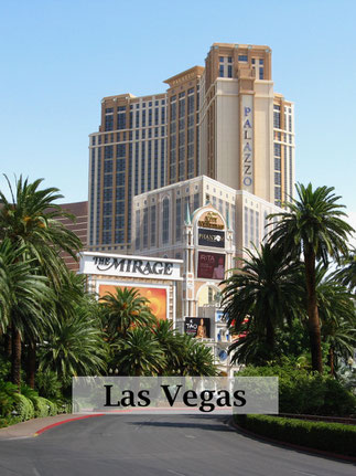 USA Reise: Las Vegas Strip mit Hotels und Casinos