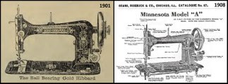 Gold Hibbard (1901)  and  Minnesota Model A  (1908)