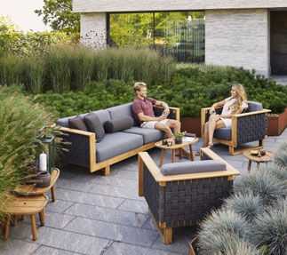 Angle Garten-Lounge von Cane-line