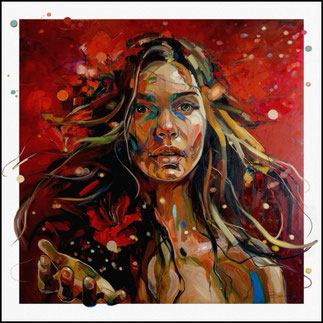 CINNAMON MELANCHOLY 90x90cm; 60x60cm