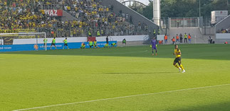 Testspiel BVB - Lazio Rom in Essen am 12. August 2018