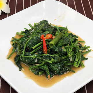 タイレストランSala シャキシャキ空心菜炒め