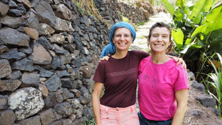 Cécile Clocheret (à gauche) et Lydie Roumian (à droite)