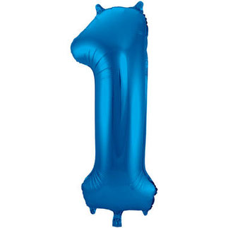 Folieballon Blauw 86 cm € 3,99