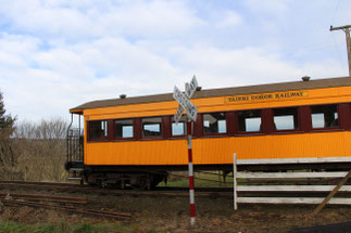 ニュージーランド　ダニーデン　タイエリ峡谷鉄道