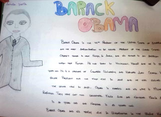 Barack Obama - by Amalia