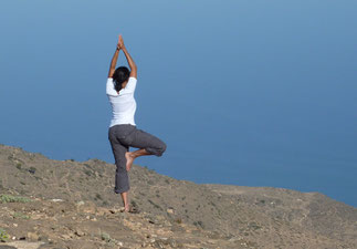 Lucky Soul: Manuela Peter macht Yoga
