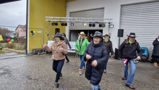 auch vom Line Dance gabs eine kleine Einlage