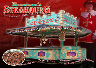 Baumanns Grillparadies, Steakburg, Burger Point, Imbiss, Grillbuffet, 